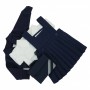 Navy Winter School Uniform for Teddy Bear 50 cm Navy Pinafore [ waist up to 37 cm]