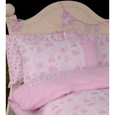 Toddler Bed Reversible Fairy Duvet Cover, Toddler Duvet Covers Uk