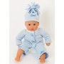 Complete Blue Fleece Set