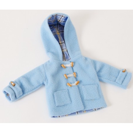 Pale Blue Duffle Coat for Sasha Dolls