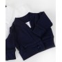 Sasha Navy School Cardigan