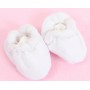 Broderie Anglaise Bootees for 12-14 inch dolls